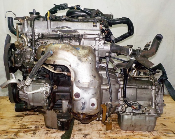 Двигатель с КПП, Daihatsu K3-VE - 0534786 AT FF коса
